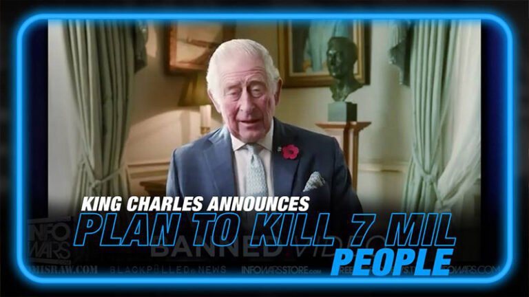 King Charles announces plan to kill 7 million people