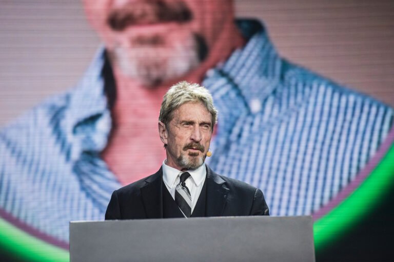 What is the John McAfee QAnon conspiracy theory?