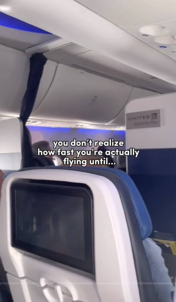 Incredible cabin video makes you appreciate the ridiculous speed planes actually go