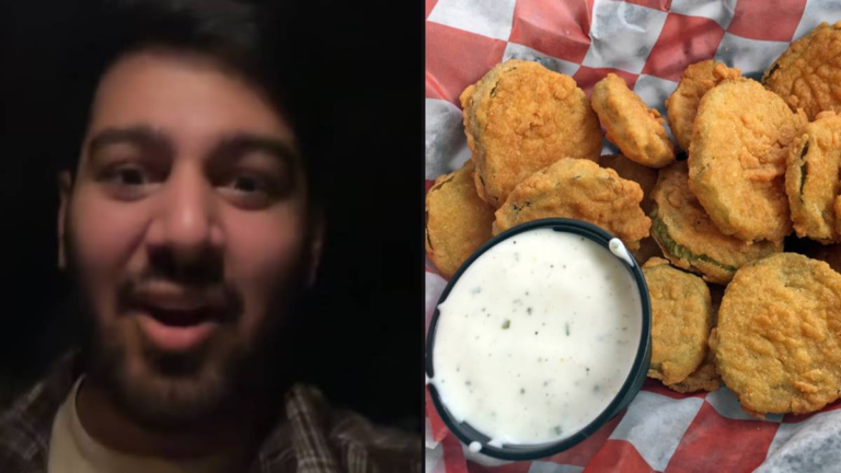 Man hits out at ‘catfish’ date who racked up huge tab after ordering 53 fried pickles