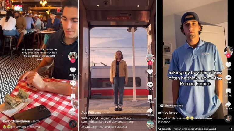 The biggest viral TikTok trends of 2023, from ‘girl dinner’ to ‘Roman Empire’