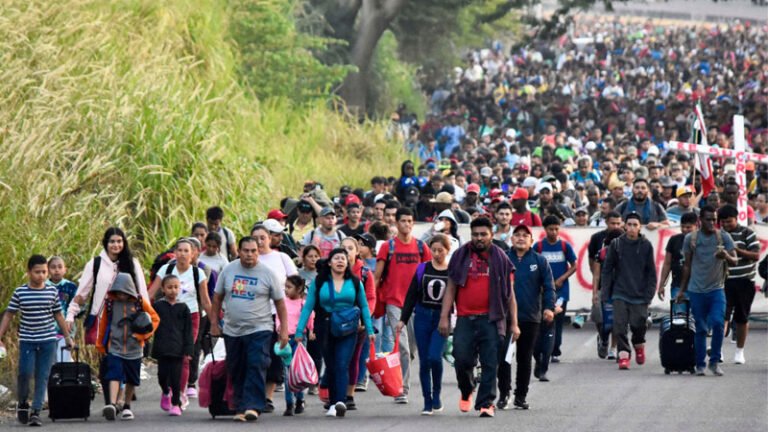 Large hordes of illegal immigrants are being brought to the US just in time for the societal collapse of 2024