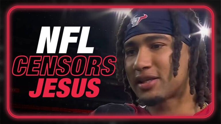 VIDEO: NFL censors Jesus in postgame interview