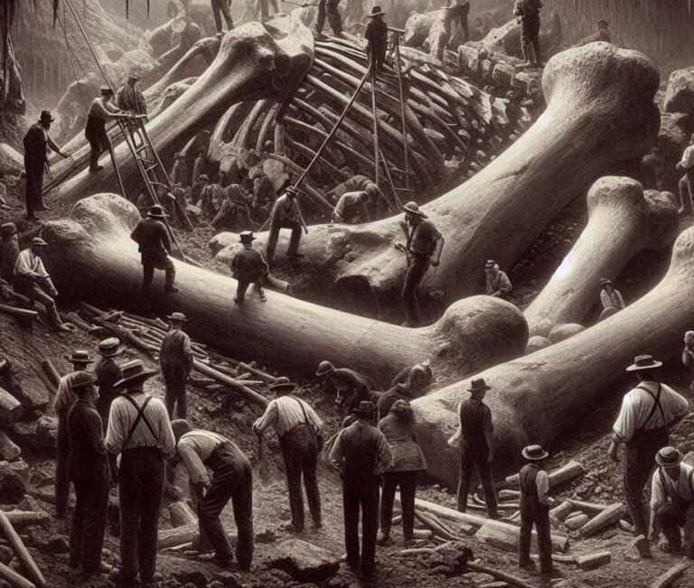 The mystery of giant human bones found in France