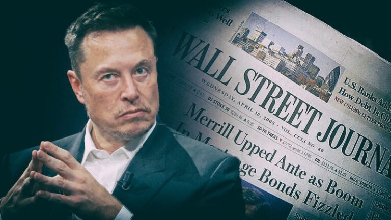 Musk hits back at WSJ for defamation
