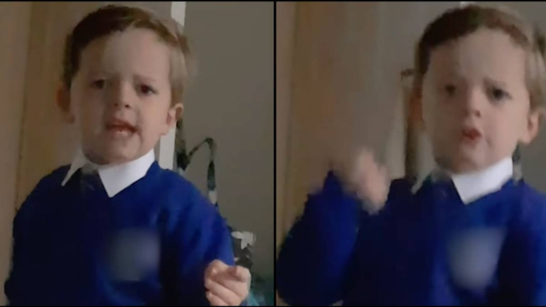 People think ‘Santa uppercut kid’ is one the funniest Christmas videos of all time