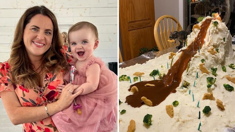 Missouri mom goes TikTok viral for making ‘Jurassic Park’ food volcano with mashed potatoes and dino nuggets