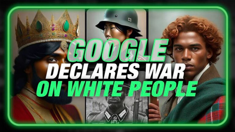 Google drops AI nuke on white people