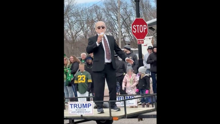 Confused Biden Brazenly Mocked With Hilarious St. Paddy’s Day Parade Float