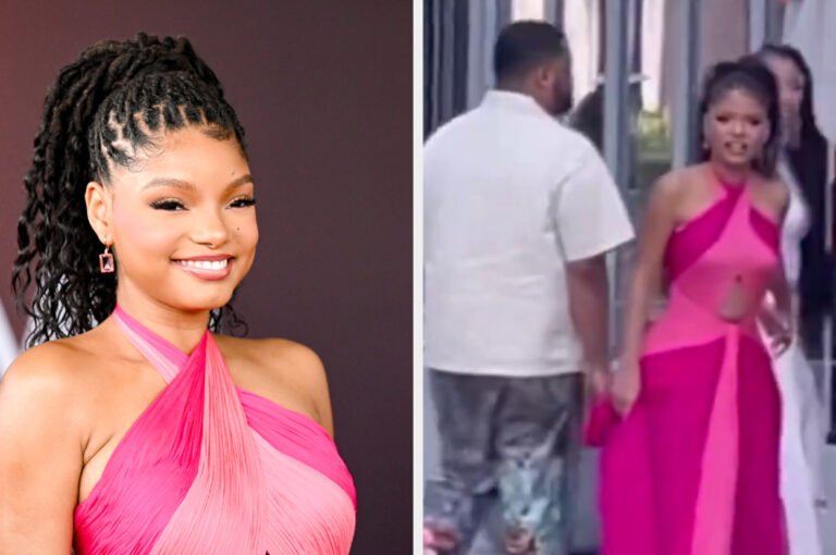 Halle Bailey Seemingly Thought Fan Shouted ‘Fat B*tches’ Instead of ‘Bad B*tches’ at Her, Appears to Take Offense