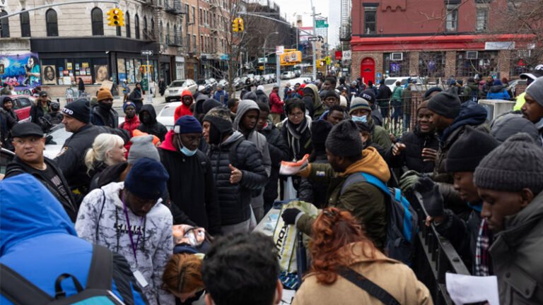 Gangbangers openly sell fake IDs and green cards to migrants on the streets of New York