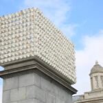 A monument to trans and non-binary life graces Trafalgar Square