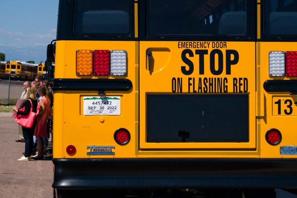 Adams 14 to add more than a dozen new electric school buses