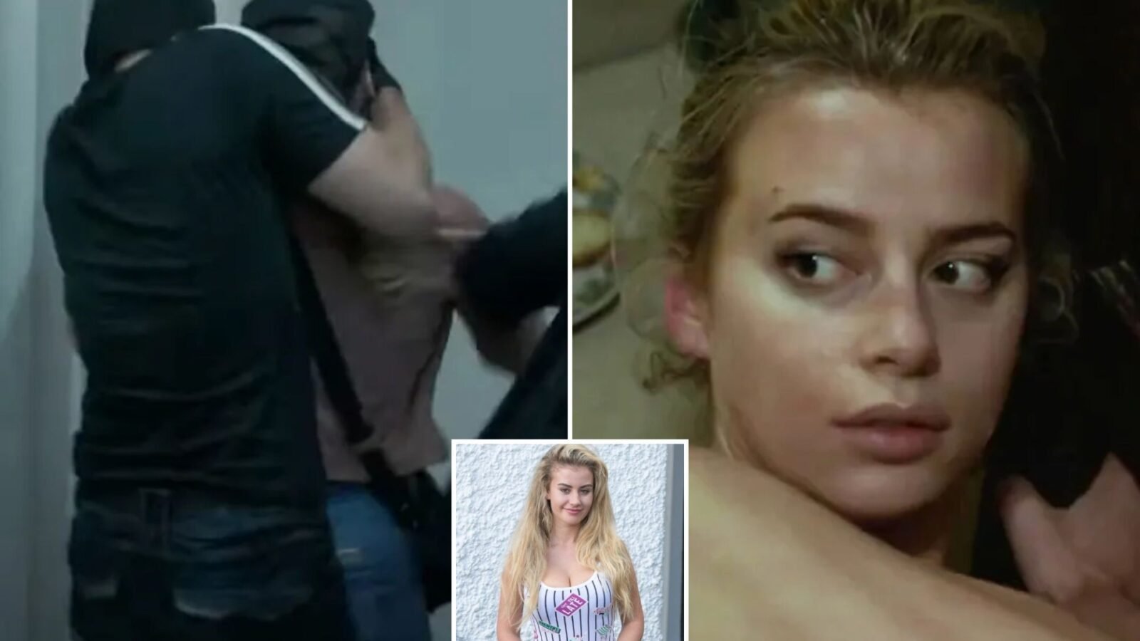 Chilling moment when glamor model Chloe Ayling was kidnapped is recreated in first look at show about Big Brother star's ordeal