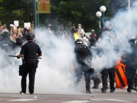 Denver settles protest lawsuits by men injured by police projectiles