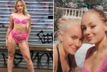 Emmerdale star Sammy Winward's daughter Mia poses in underwear after revealing her mother disowned her