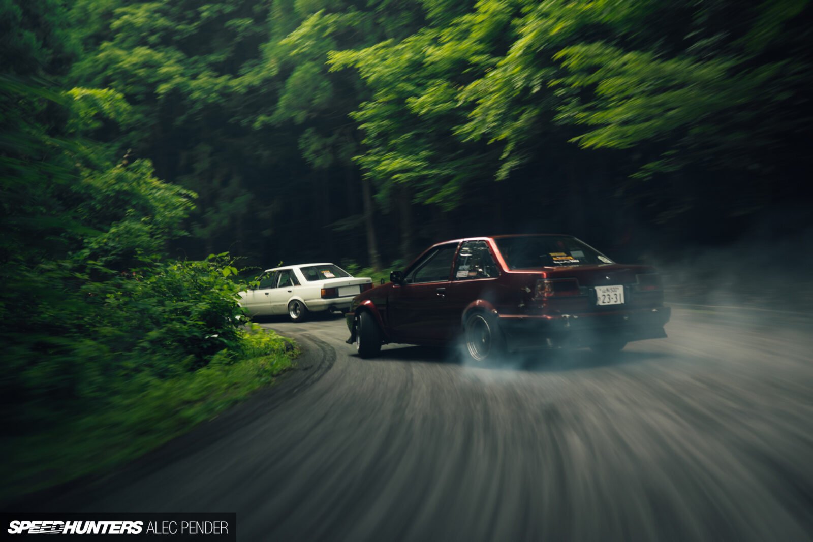 Chasing AE86s On The Gunsai Touge