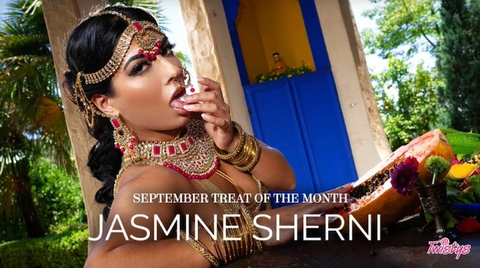 Jasmine Sherni celebrates TOTM title with new scene and nympho debut