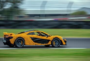 LEGO built a complete, drivable McLaren P1 model