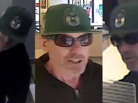 Oops! He did it again. According to the FBI, the robber robbed a downtown bank twice in three days