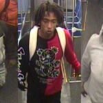 Police are hunting three suspects in a Red Line robbery