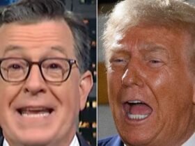 Stephen Colbert Spots Trump's 'Weird' Response Health Question