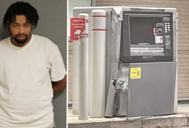 Two years for the man who tried and failed to break into an ATM with at least $100,000