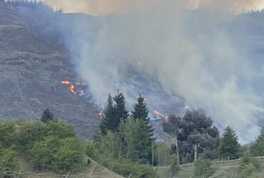 Choppers called in to fight Arrowtown blaze