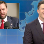 Colin Jost Trolls JD Vance Over His 2020 Election Dance On 'Weekend Update'