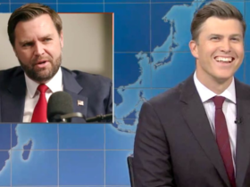 Colin Jost Trolls JD Vance Over His 2020 Election Dance On 'Weekend Update'