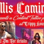 Ellis Camino hosts a content tattoo party at Trippy House