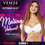 Marina Valmont returns to Venus Berlin to meet her fans