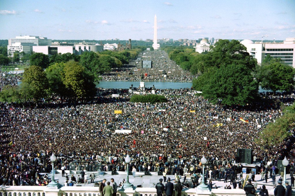 October 16, Black men gather for the Million Man March