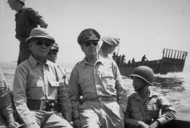 October 20, MacArthur returns to the Philippines