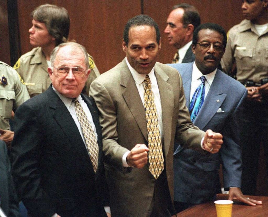 October 3, O.J. Simpson found not guilty of murder