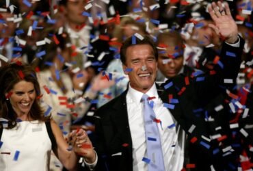 October 7, Arnold Schwarzenegger elected California governor