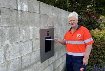 Postie plans her last delivery date
