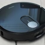 Qrevo Slim robot vacuum on a tiled floor