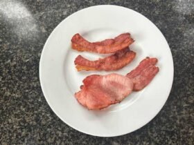 Air fryer bacon