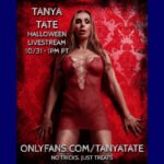 Tanya Tate is hosting a special Halloween-themed OnlyFans show