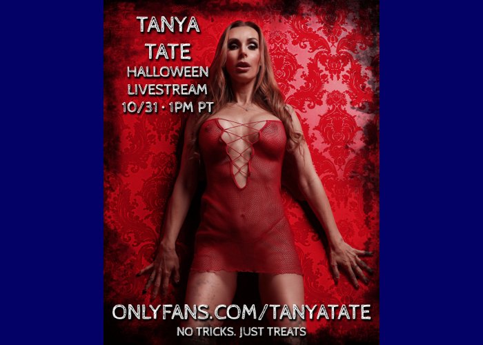 Tanya Tate is hosting a special Halloween-themed OnlyFans show