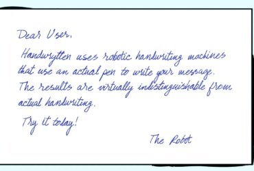 Real Estate Handwritten Notes Samples