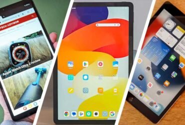 Samsung Galaxy Tab A9, Xiaomi Redmi Pad SE and Apple iPad 10.2 (2021)