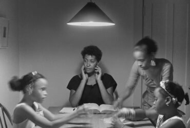 Carrie Mae Weems Kitchen Table Photos Stars in Kamala Harris Ad