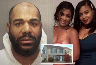 Dad. father Junior Edwards accused of fatally shooting his young son's mother and grandmother during a home invasion in NJ