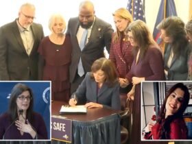 Hochul signs 'Melanie's Law' to close legal loophole in New York after murder of domestic violence victim's daughter