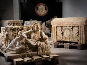 Italian authorities seize Etruscan antiquities looted by 'clumsy' grave robbers