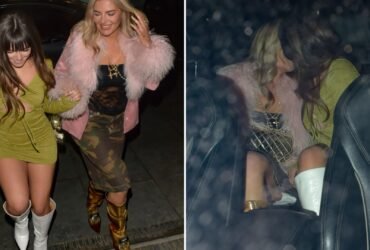 Love Island's Megan Barton Hanson makes out with OnlyFans star in a taxi after split from Towie's Demi Sims