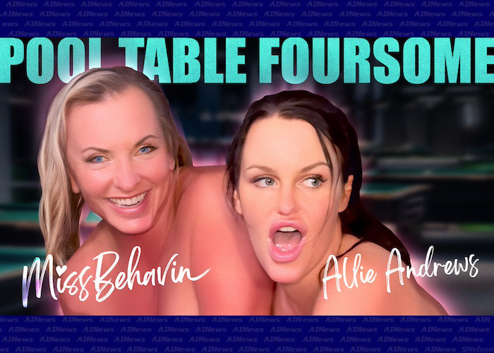 Missbehavin presents: pool table foursome