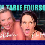 Missbehavin presents: pool table foursome